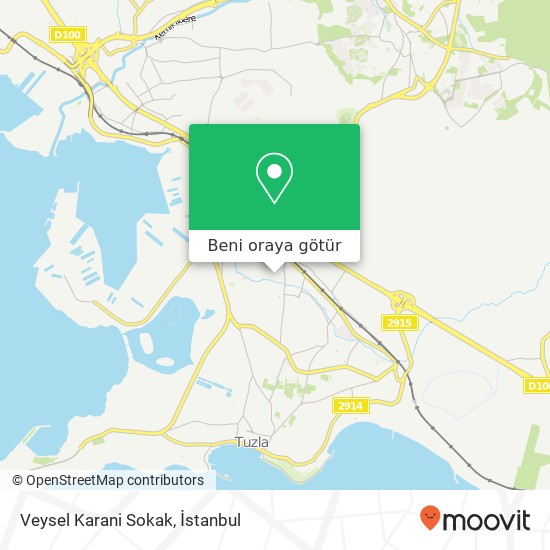 Veysel Karani Sokak harita