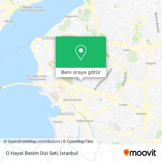 O Hayat Benim Dizi Seti harita