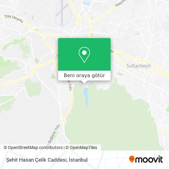 Şehit Hasan Çelik Caddesi harita