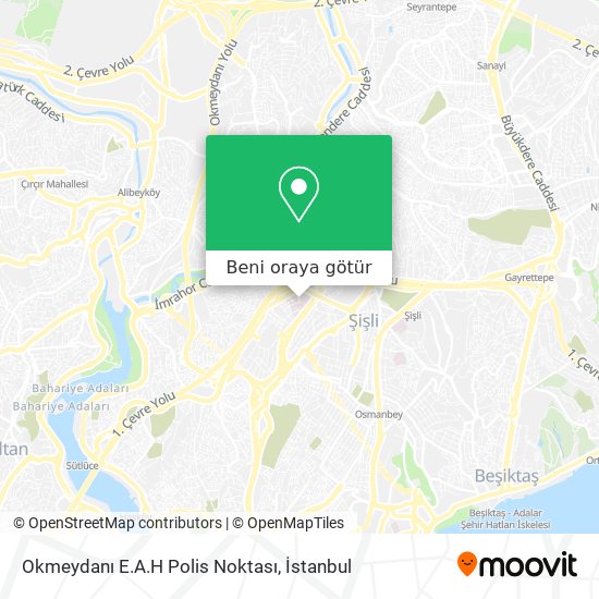 Okmeydanı E.A.H Polis Noktası harita
