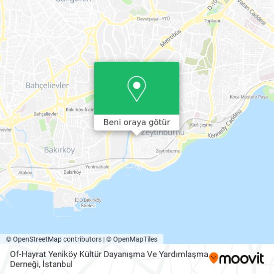 Of-Hayrat Yeniköy Kültür Dayanışma Ve Yardımlaşma Derneği harita