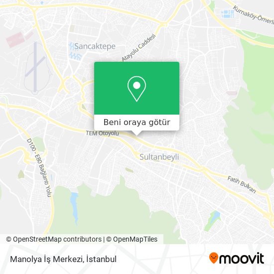 Manolya İş Merkezi harita