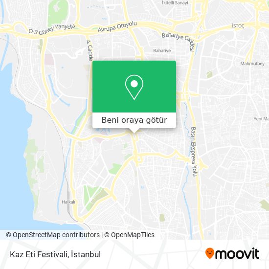 Kaz Eti Festivali harita