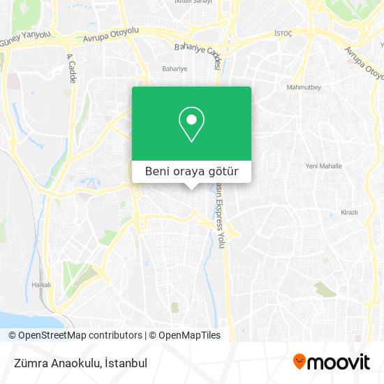 Zümra Anaokulu harita