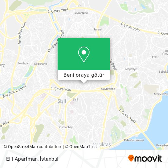 Elit Apartman harita