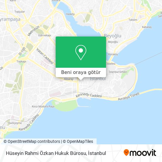 Hüseyin Rahmi Özkan Hukuk Bürosu harita
