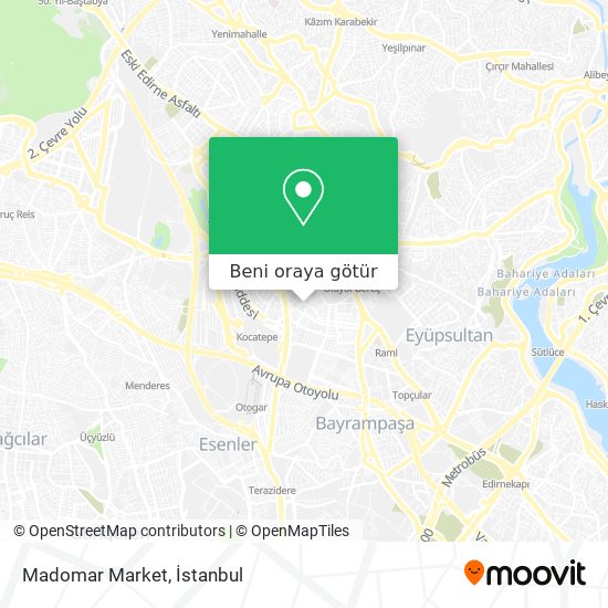 Madomar Market harita