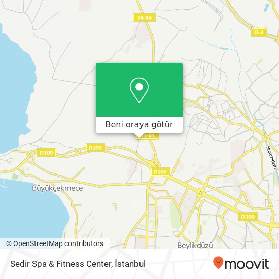 Sedir Spa & Fitness Center harita