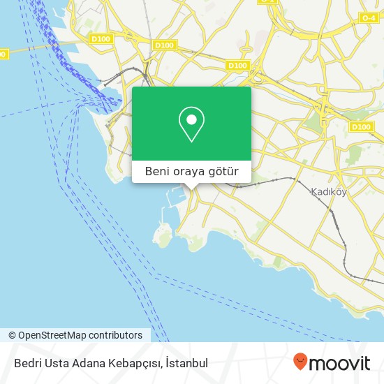 Bedri Usta Adana Kebapçısı harita