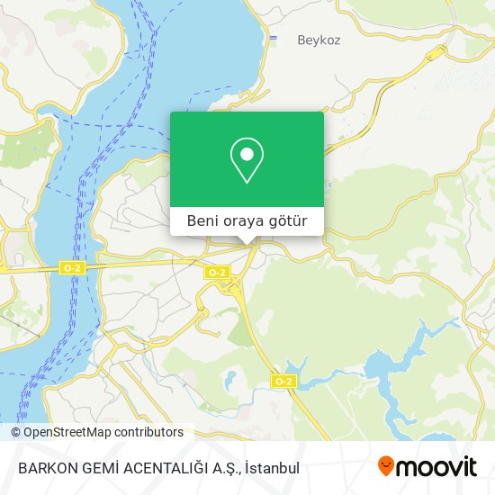 BARKON GEMİ ACENTALIĞI A.Ş. harita