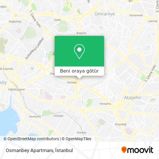 Osmanbey Apartmanı harita