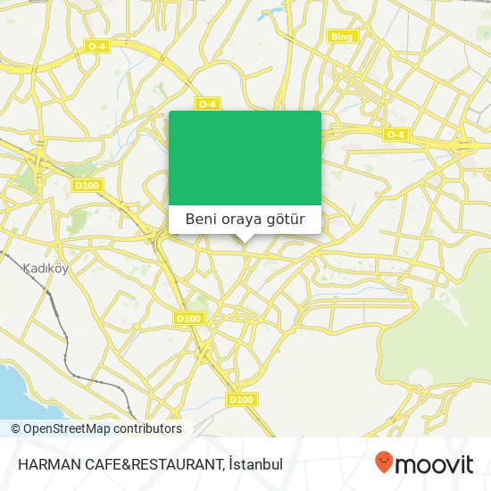 HARMAN CAFE&RESTAURANT harita