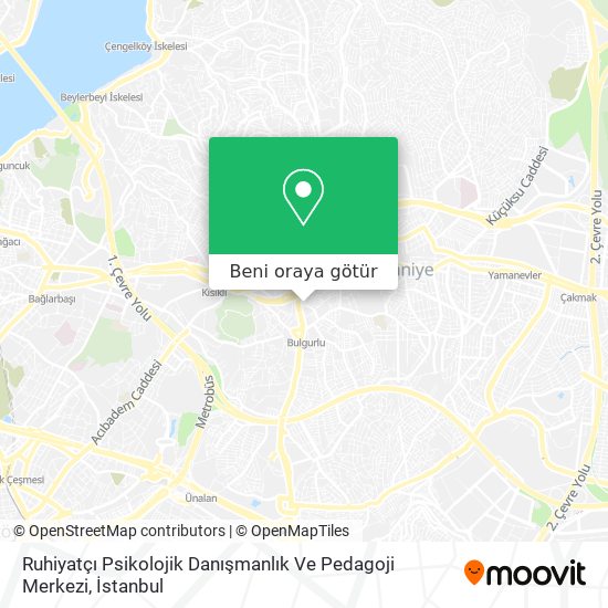Ruhiyatçı Psikolojik Danışmanlık Ve Pedagoji Merkezi harita