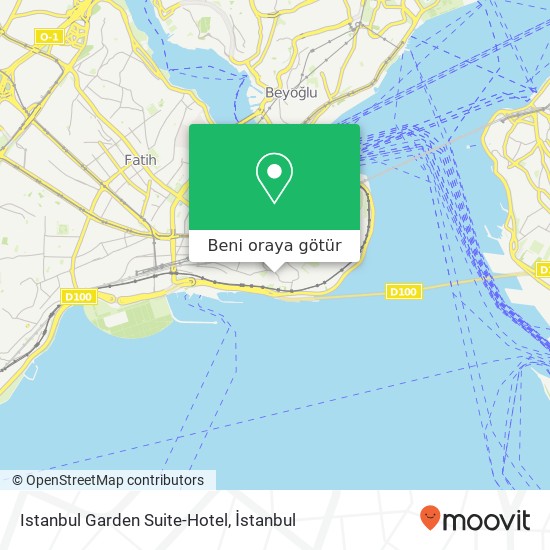 Istanbul Garden Suite-Hotel harita