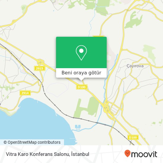 Vitra Karo Konferans Salonu harita