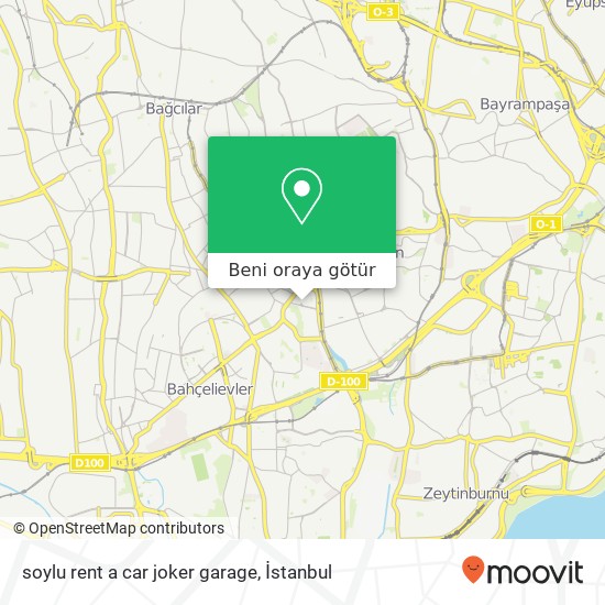 soylu rent a car joker garage harita