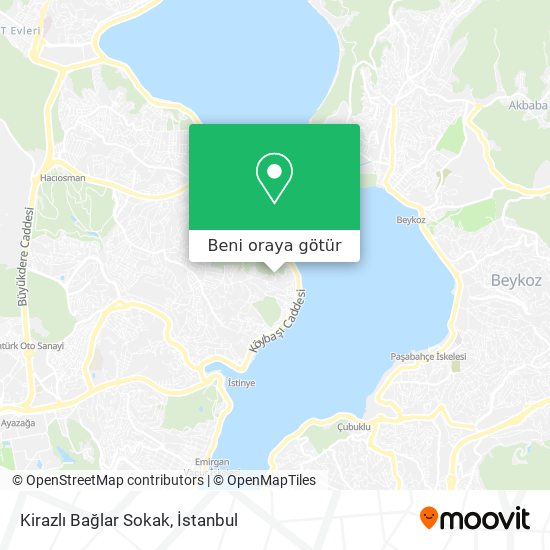 Kirazlı Bağlar Sokak harita