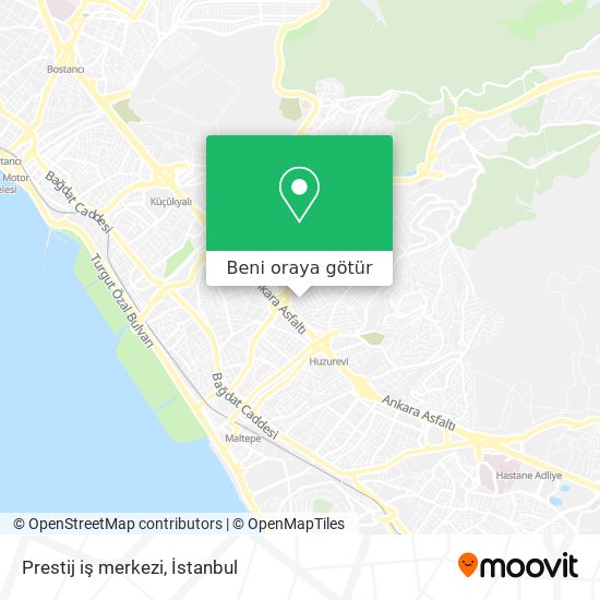 Prestij iş merkezi harita