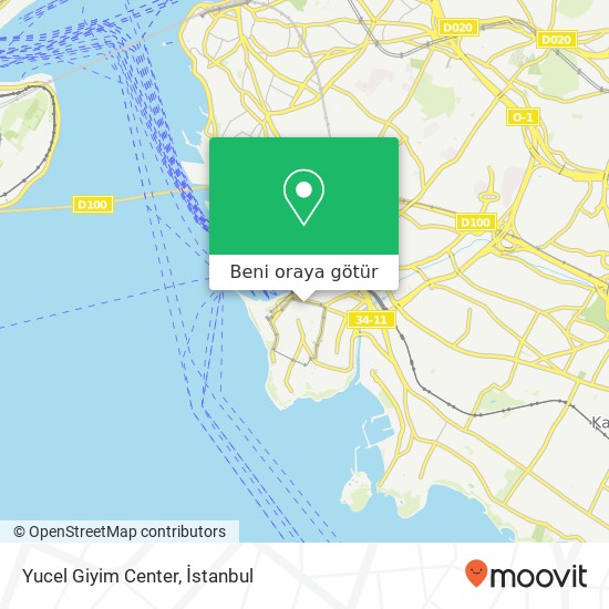 Yucel Giyim Center harita