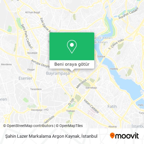 Şahin Lazer Markalama Argon Kaynak harita