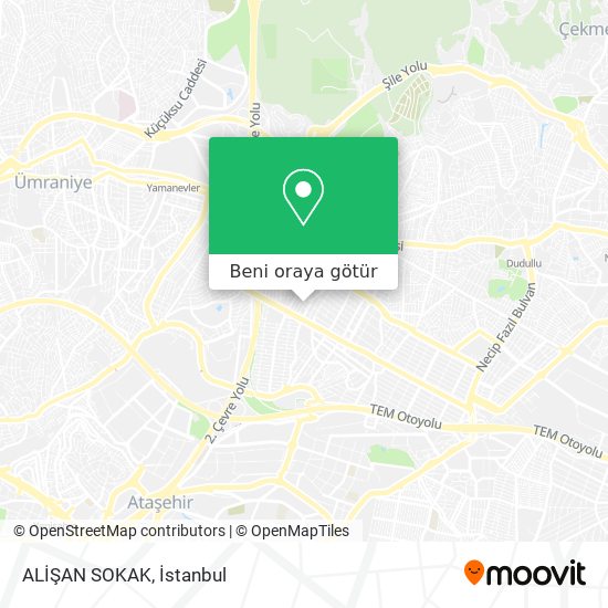 ALİŞAN SOKAK harita