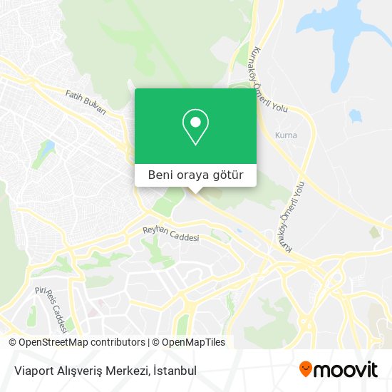 Viaport Alışveriş Merkezi harita