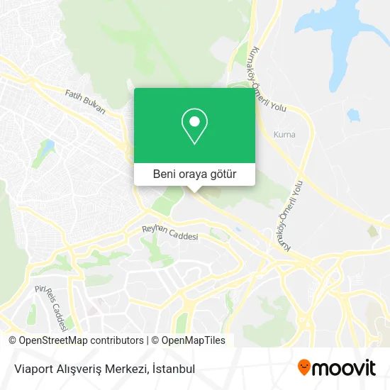 Viaport Alışveriş Merkezi harita