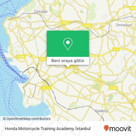 Honda Motorcycle Training Academy harita