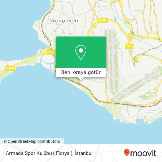 Armada Spor Kulübü ( Florya ) harita