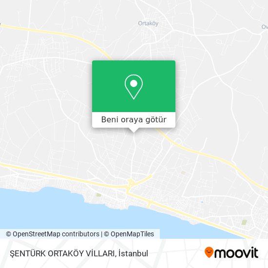 ŞENTÜRK ORTAKÖY VİLLARI harita