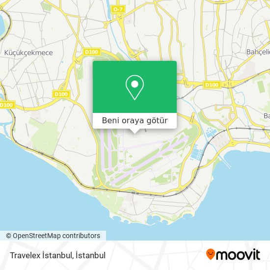 Travelex İstanbul harita