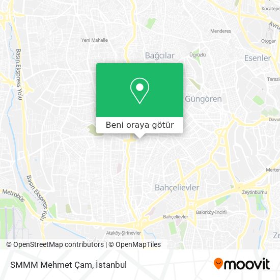 SMMM Mehmet Çam harita