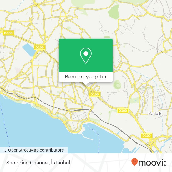 Shopping Channel harita