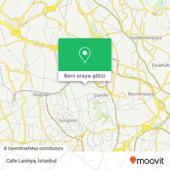 Cafe Lavinya harita