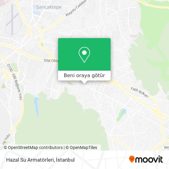 Hazal Su Armatörleri harita