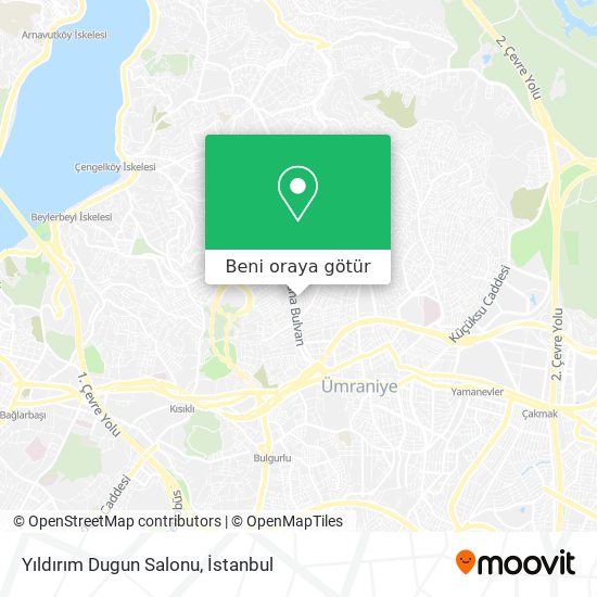 Yıldırım Dugun Salonu harita