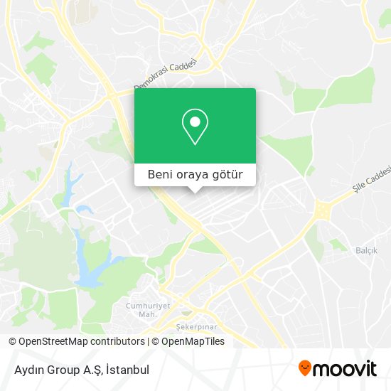 Aydın Group A.Ş harita