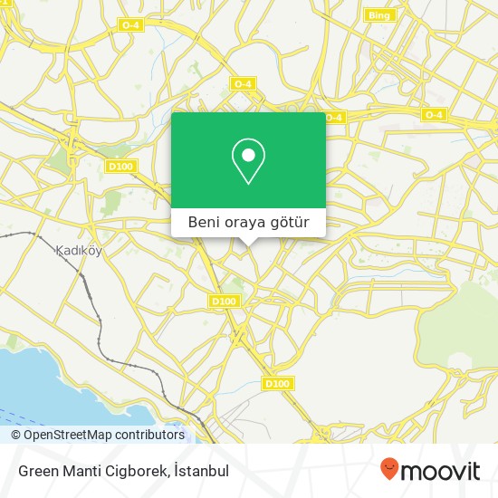 Green Manti Cigborek harita
