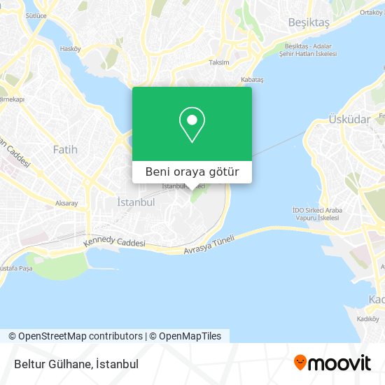 Beltur Gülhane harita