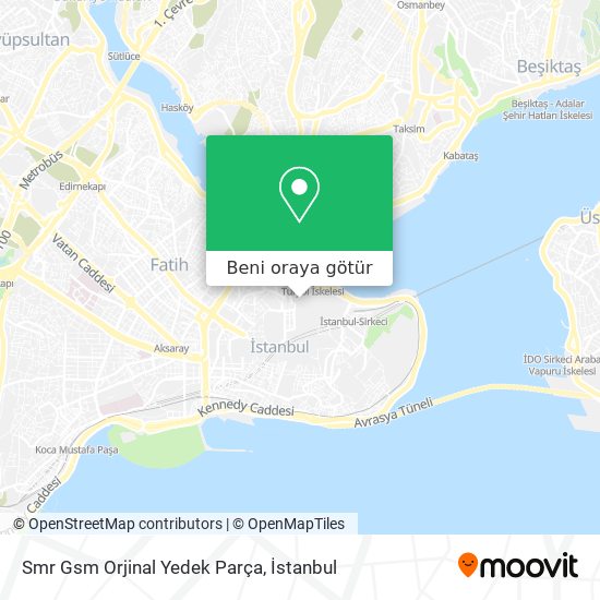 Smr Gsm Orjinal Yedek Parça harita