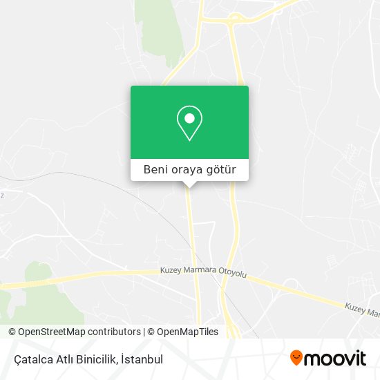 Çatalca Atlı Binicilik harita
