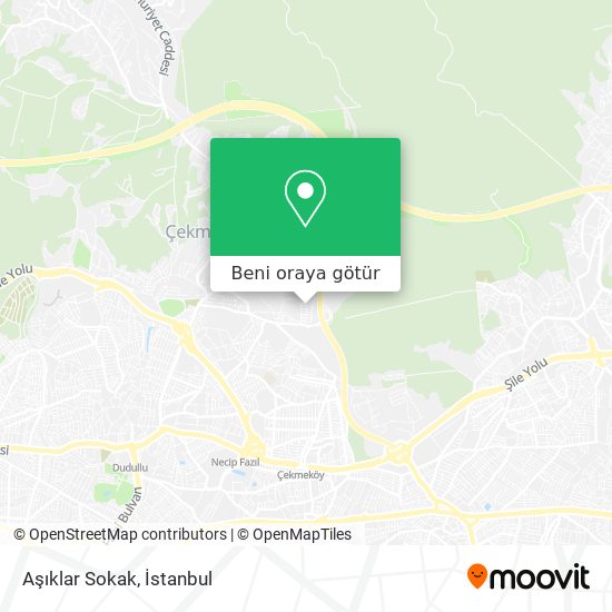 Aşıklar Sokak harita