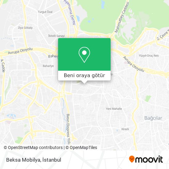 Beksa Mobilya harita