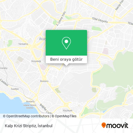 Kalp Krizi Striptiz harita