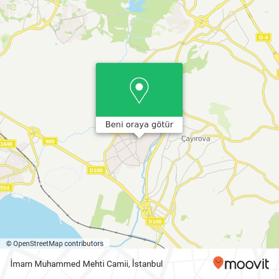 İmam Muhammed Mehti Camii harita