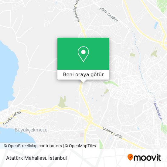 Atatürk Mahallesi harita