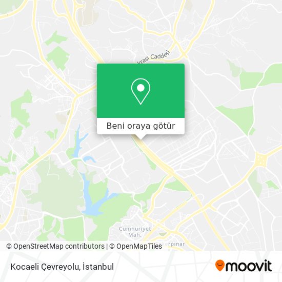 Kocaeli Çevreyolu harita