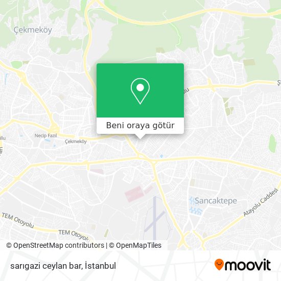 sarıgazi ceylan bar harita