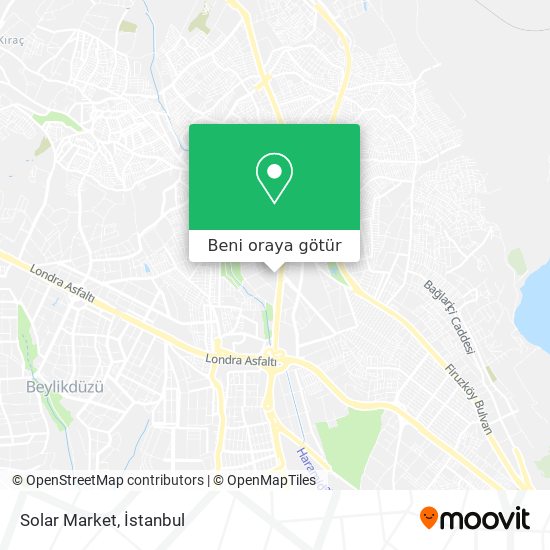 Solar Market harita