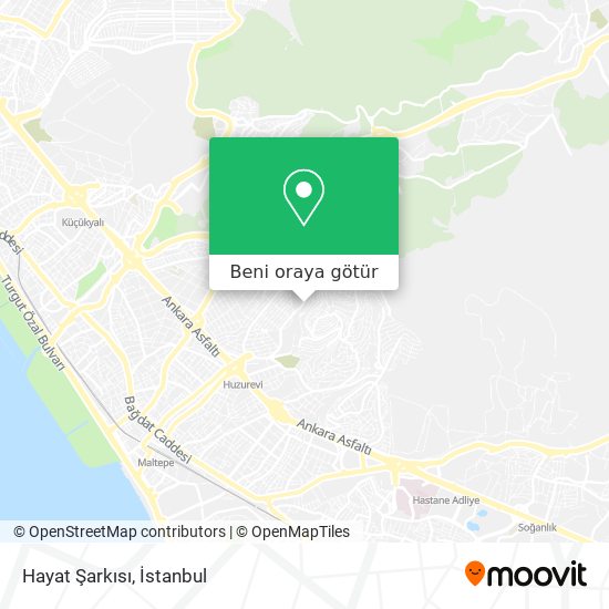 Hayat Şarkısı harita